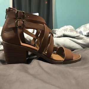 Jelly pop wedged heels